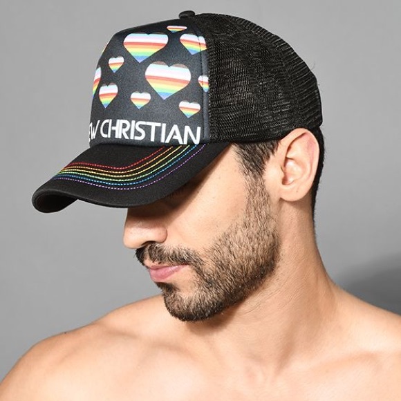 Andrew Christian Progress Pride Cap - Picture 2 of 3
